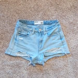 Distressed Mom shorts